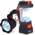 Duronic Hurricane 4 in 1 Rechargeable, Hand Crank, Self-Powered, Dynamo Flashlight, Torch, Lamp, Lantern - USB Charging Function