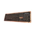 Azio Retro Classic Bluetooth (Artisan) - Luxury Vintage Backlit Mechanical Keyboard