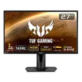 ASUS TUF Gaming VG27AQ 27 Inch WQHD/IPS/165Hz/1ms HDR/HDMI x 2, DP/G-SYNC Compatible/ELMB Speaker/3 Year Warranty