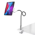 Tablift Universal Gooseneck Tablet Holder for Bed, Desk - Tablet Mount for Apple iPad, Samsung Galaxy, and All Other Tablets (Model: X1)