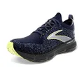 Brooks Men s Glycerin StealthFit 20 Neutral Running Shoe, Blue/Ebony/Lime, 15 US