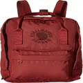Fjallraven, Kanken, Re-Kanken Mini Recycled Backpack for Everyday Use, Heritage and Responsibility Since 1960, Ox Red, One Size, Re-k¿nken Mini