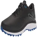 New Balance Men's Fresh Foam X Defender Sl Golf Shoe, Black/Blue, 9 X-Wide