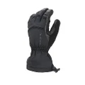 SEALSKINZ Southery Waterproof Extreme Cold Weather Gauntlet, Black, M