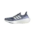 adidas Men's Ultraboost 21 Running Shoes, Crew Blue/White/Crew Navy, 8 US