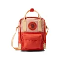 Fjallraven Kanken Art Sling Bags - Dual Top Handles, Crossbody Strap, and Zippered ClosurePoppy Fields/Cotton Sky One Size One Size
