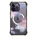CASETiFY Ultra Impact iPhone 14 Pro Max Case [5X Military Grade Drop Tested / 11.5ft Drop Protection/Compatible with Magsafe] - Clouds - Glossy Black (CTF-12332179-16004751)