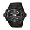 Casio AWG-M100A-1ACR G-Shock AWGM100A-1A Men's Tough Solar Black Resin Sport Watch, Black, No Size, Quartz Watch