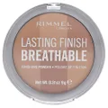 Rimmel LONDON Lasting Finish Breathable Finishing Powder, 002 Dawn, 0.28 Ounce