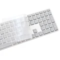 TPU Keyboard Cover Ultra Thin Keyboard Skin for Microsoft Surface Keyboard WS2-00025 and Microsoft Modern Keyboard with Fingerprint ID EKZ-00001 (1 PCS Keyboard Skin, TPU- Clear)