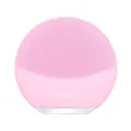 FOREO LUNA Mini 3 Foreo Smart Cleansing Device, Electric Facial Cleansing Brush, Silicone, Genuine Japanese Product, Pearl Pink