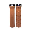 All Mountain Style AMS Berm Grips - Lock-on tapered diameter, comfortable grips, Gum