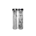 All Mountain Style AMS Berm Grips - Lock-on tapered diameter, comfortable grips, White Camo