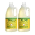 Mrs. Meyer's Clean Day Liquid Laundry Detergent, Cruelty Free and Biodegradable Formula Infused with Essential Oils, Honeysuckle Scent, 64 oz - Pack of 2 (128 Loads)