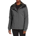 THE NORTH FACE Women's ThermoBall™ Eco Triclimate® Jacket, TNF Dark Grey Heather/New Taupe Green Vapor Ikat Print, X-Large