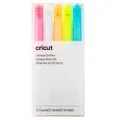 Cricut Opaque Gel Pens (Set of 5), Use with Cricut Maker and Explore Cutting Machines, Add a Pop to The Darkest Colors of Paper, Cards & Labels (Medium Point 1.0mm, Assorted Colors)