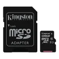 Kingston 128GB MicroSDXC Class 10 Read Card with SD Adapter