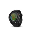 Garmin Approach S60, Premium GPS Golf Watch with Touchscreen Display and Full Color CourseView Mapping, Black w/Silicone Band