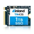 INLAND TN436 1TB M.2 2230 SSD PCIe Gen 4.0x4 NVMe Internal Solid State Drive, 3D TLC NAND Gaming Internal SSD, Compatible with Steam Deck