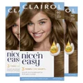 Clairol Nice'n Easy Permanent Hair Color, 6G Light Golden Brown, 3 Count
