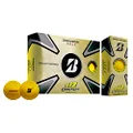 Bridgestone E12 Contact Golf Balls 2023 - Matte Yellow - 1 Dozen, Men's E12 Contact Golf Balls 2023 - Matte Yellow - 1 Dozen, Matte Yellow, One Size - 3CYX6D