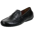 POLO RALPH LAUREN Men's Reynold Driving Style Loafer, Black, 14 D US
