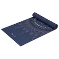 Gaiam Yoga Mat - Premium 6mm Print Extra Thick Non Slip Exercise & Fitness Mat for All Types of Yoga, Pilates & Floor Workouts - Here & Now