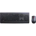Lenovo Professional Wireless Keyboard and Mouse Combo Kit, Black (4X30H56796)