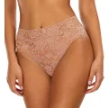 Hanky Panky Women's Daily Lace French Brief, Taupe, Small