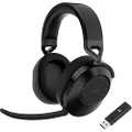 Corsair HS65 Wireless Gaming Headset with DOLBY AUDIO 7.1 SURROUND, Carbon