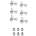 Fender Locking Tuners Stratocaster Guitar Tuners, Polished Chrome, Right Hand Guitar Tuners, 1.7x10x4.5 Inches, Set of 6 Guitar Tuning Machines