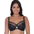 Curvy Kate Victory Side Support Multi Part Cup Bra (CK9001) 40FF/Black