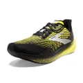 Brooks Men's Hyperion Max trainers, Black blazing yellow white, 11.5 US