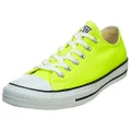 Converse Unisex Chuck Taylor All Star Low Top Electric Yellow Sneakers - 12 D(M) US