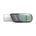 SanDisk SDIX90N-064G-GN6NN iXpand Flash Drive Flip for iOS, 64GB, Black