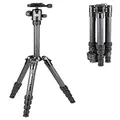 Manfrotto MF T MKELES5CF-BH Element Traveller Small Carbon Fiber Tripod with Ball Head, Black
