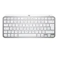 Logitech MX Keys Mini for Mac - Minimalist Wireless Keyboard, Compact Bluetooth, Backlit Keys, USB-C, Compatible with MacBook Pro, Macbook Air, iMac, iPad, DEU QWERTZ, Pale Grey