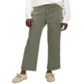 GAP Women's High Rise Girlfriend Utility Khaki Chino Pants, Mesculen Green, 6 Short