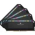 CORSAIR DOMINATOR PLATINUM RGB DDR5 RAM 64GB (4x16GB) 6600MHz CL32 Intel XMP iCUE Compatible Computer Memory - Black (CMT64GX5M4B6600C32)