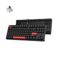 Keychron C3 Pro QMK/VIA Gasket Mount Gaming Keyboard, TKL Layout 87 Keys Wired Mechanical Keyboard for Mac/Windows/Linux