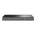 TP-Link 48 Port 10/100Mbps Fast Ethernet Switch | Plug and Play | Rackmount | Sturdy Metal w/Shielded Ports | Fanless | Limited Lifetime Protection | Unmanaged (TL-SF1048)