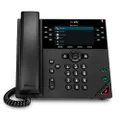 Polycom Poly (Plantronics +) Poly - VVX 450 Business IP Phone () - 12-Line, Color IP Desk Phone with Handset - POE - 4.3' Color LCD Display