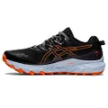 ASICS Women's Gel-Trabuco 10 Running Shoes, Black/Nova Orange, 10 US