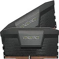 CORSAIR VENGEANCE DDR5 RAM 64GB (2x32GB) 6000MHz CL40 Intel XMP iCUE Compatible Computer Memory - Black (CMK64GX5M2B6000C40)