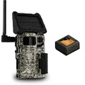SPYPOINT LINK-MICRO-S-LTE Solar Cellular Trail Camera | 4 LED Infrared Flash Game Camera 80-foot Detection Flash Range | LTE-Capable Cellular Trail Camera 10MP 0.4-second Trigger Speed (Motion Sensor)