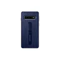 Samsung Galaxy S10 Rugged Protective Case with Kickstand, Blue
