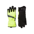 SEALSKINZ Unisex Waterproof All Weather Cycle Glove, Neon Yellow/Black, Large