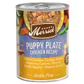 Merrick Grain Free Wet Puppy Food, Puppy Plate Chicken Recipe Canned Dog Food - (12) 12.7 oz. Cans
