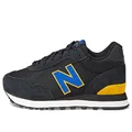 New Balance WL574 Women's Low Trainers, Black Team Royal., 9 US X-Wide