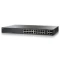 Cisco 26-Port Gigabit Poe Smart Switch (Sg200-26P)
